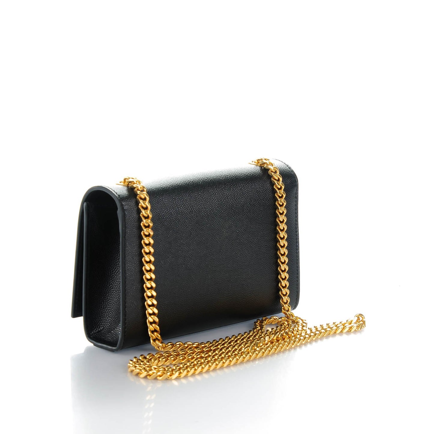 Grain De Poudre Small Monogram Kate Satchel Black