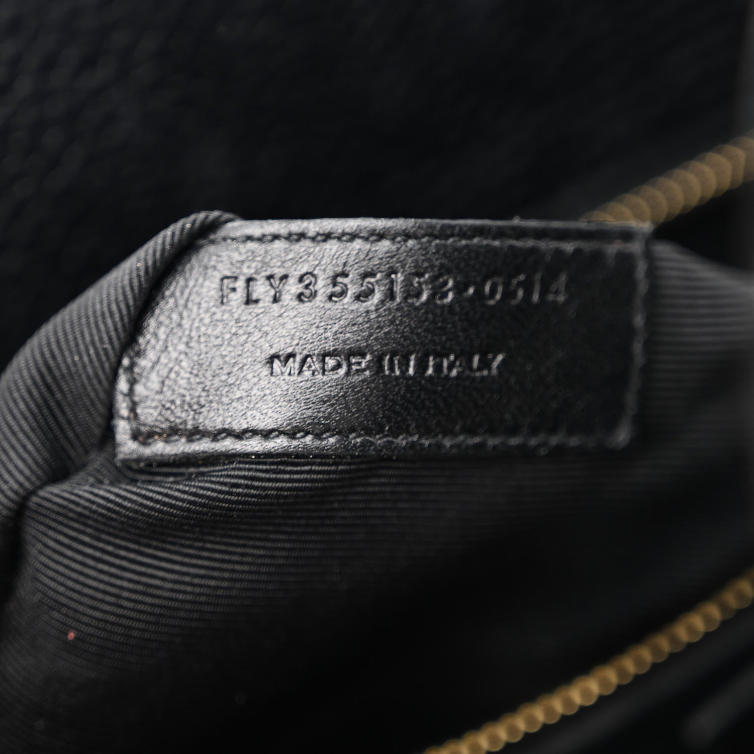 Saint Laurent Grained Calfskin Small Sac De Jour Black 9 of 13