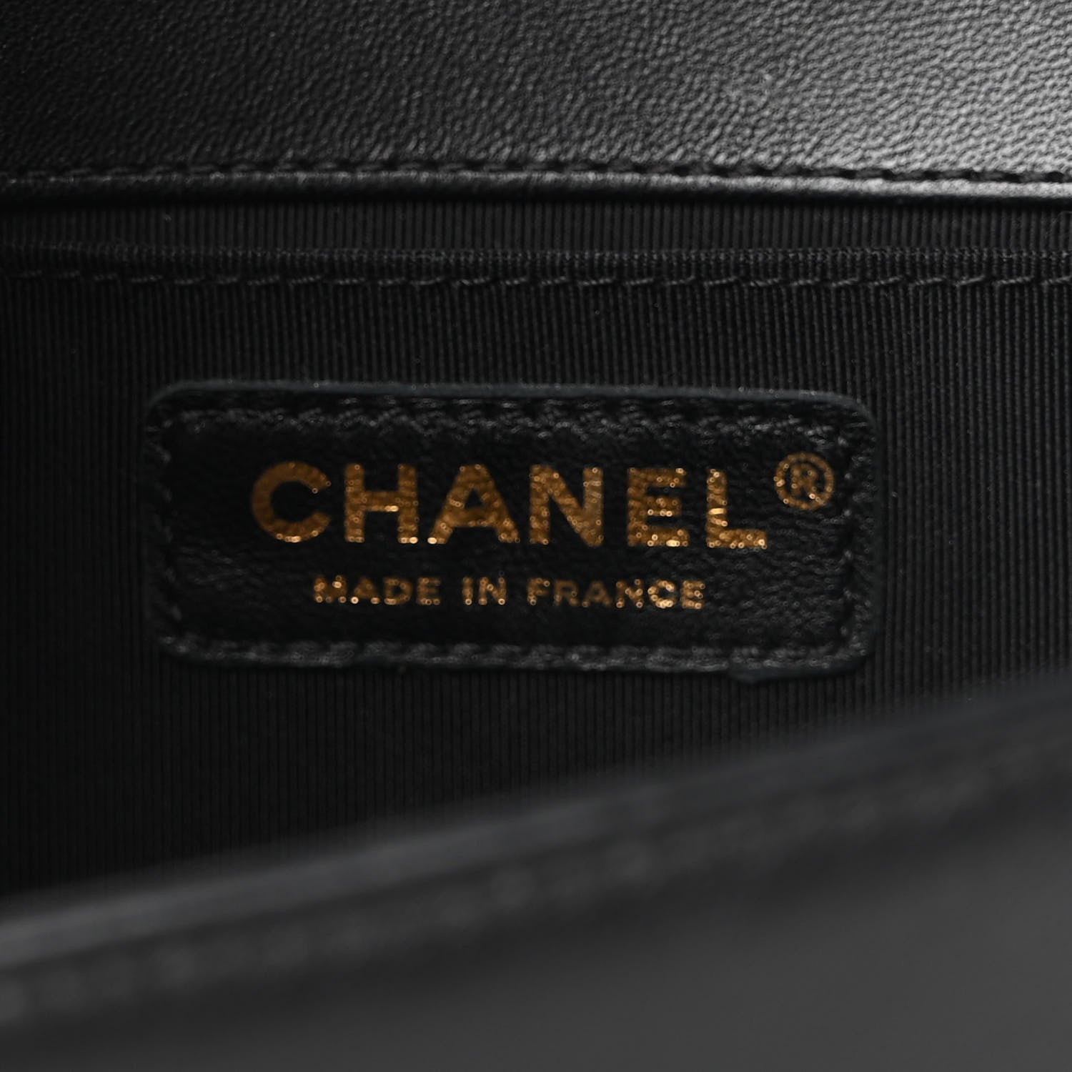 Chanel Lambskin Quilted Medium Boy Flap Black 6 of 11