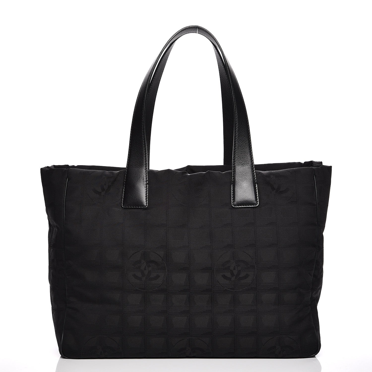 Chanel Nylon Large Travel Tote Black 1 of 7