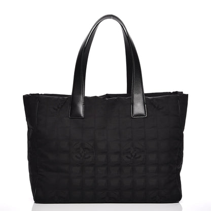 Chanel Nylon Large Travel Tote Black 1 of 7