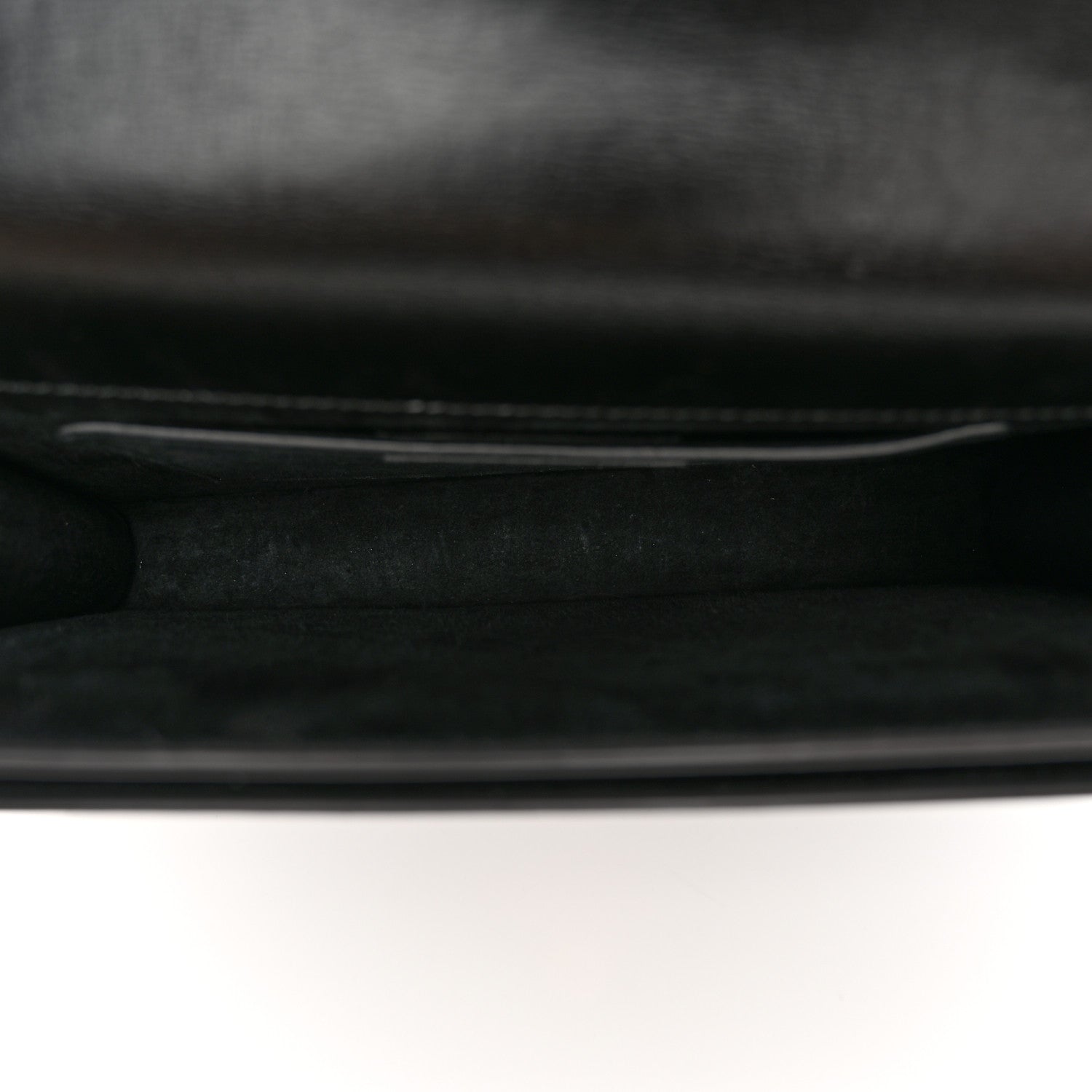 Saint Laurent SAINT LAURENT Smooth Calfskin Medium Monogram Sunset Satchel Black 5 of 9