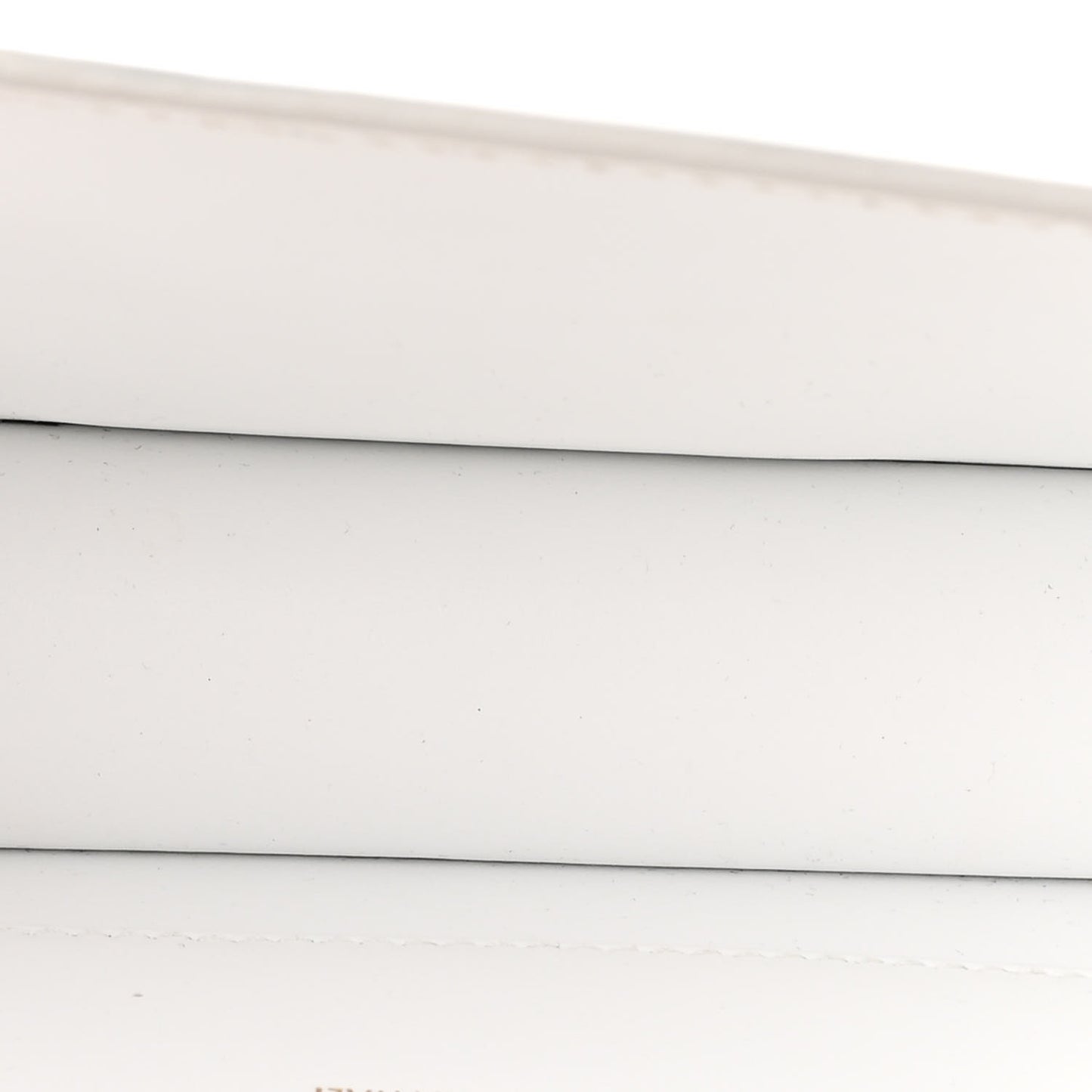 Smooth Calfskin Small Devotion Envelope Top Handle Bag White