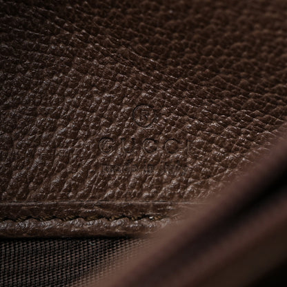 Gucci GG Supreme Monogram Web Ophidia Continental Wallet Brown 6 of 7