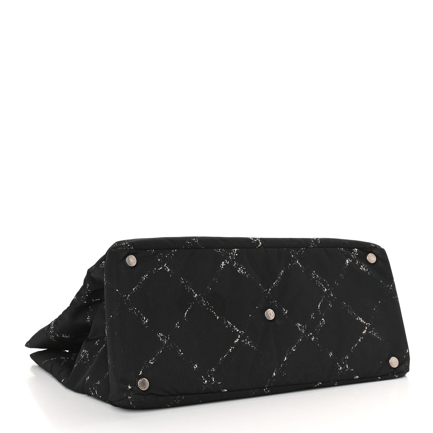 Nylon Travel Tote Black
