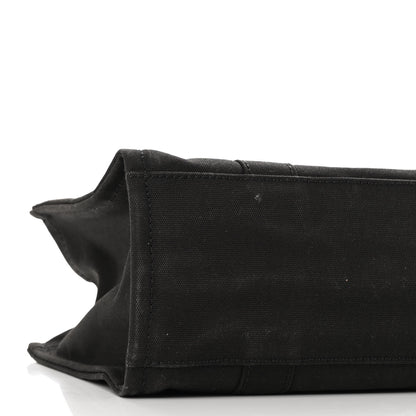 Marc Jacobs Cotton Canvas Medium The Traveler Tote Bag Black 9 of 10