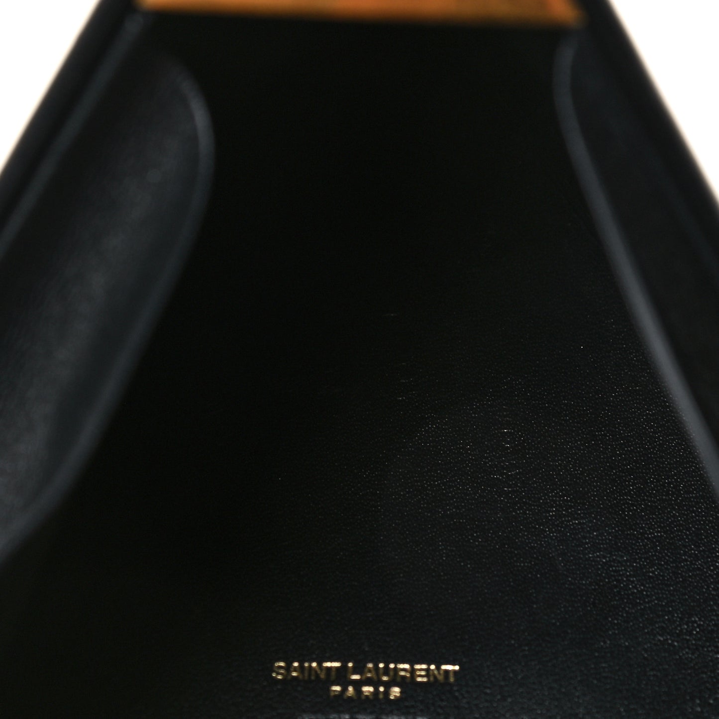 Lambskin Pyramid Clutch Black