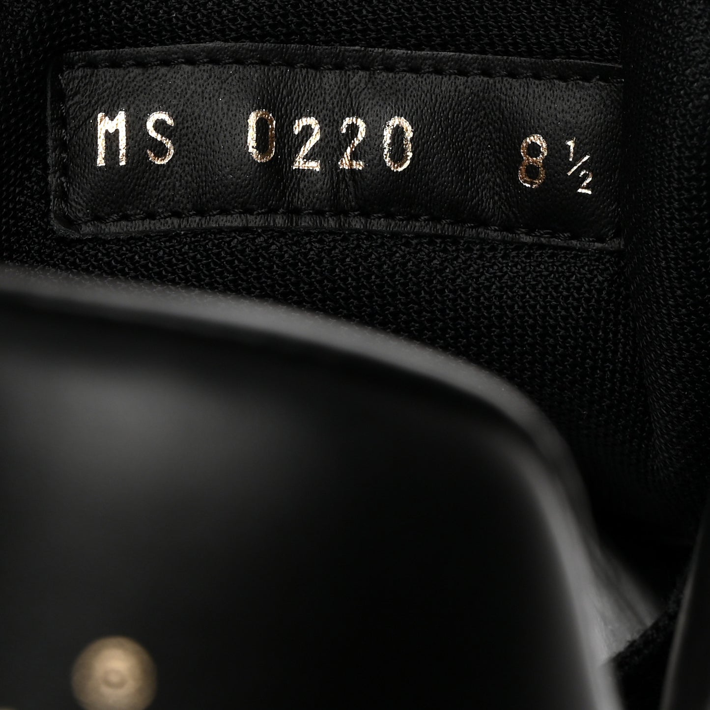 Calfskin Monogram Eclipse Luxembourg Sneakers 8.5 Black