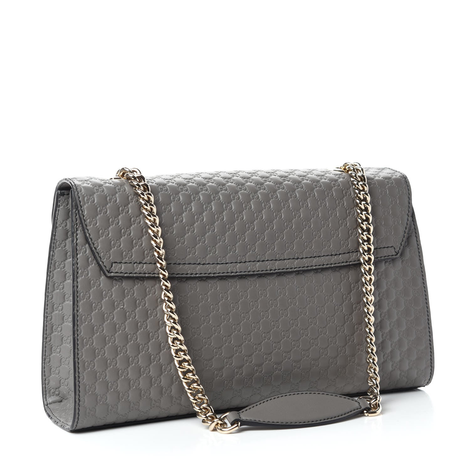 Gucci Soft Microguccissima Medium Emily Chain Shoulder Bag Loess 3 of 10