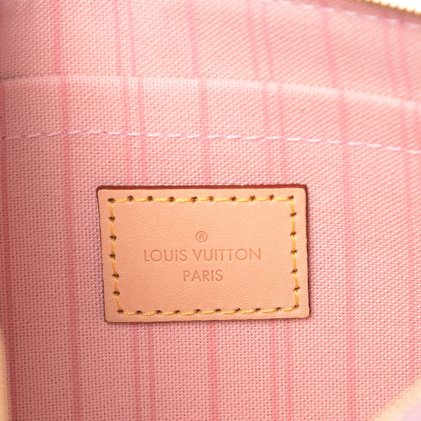 Damier Azur Neverfull MM GM Pochette Rose Ballerine