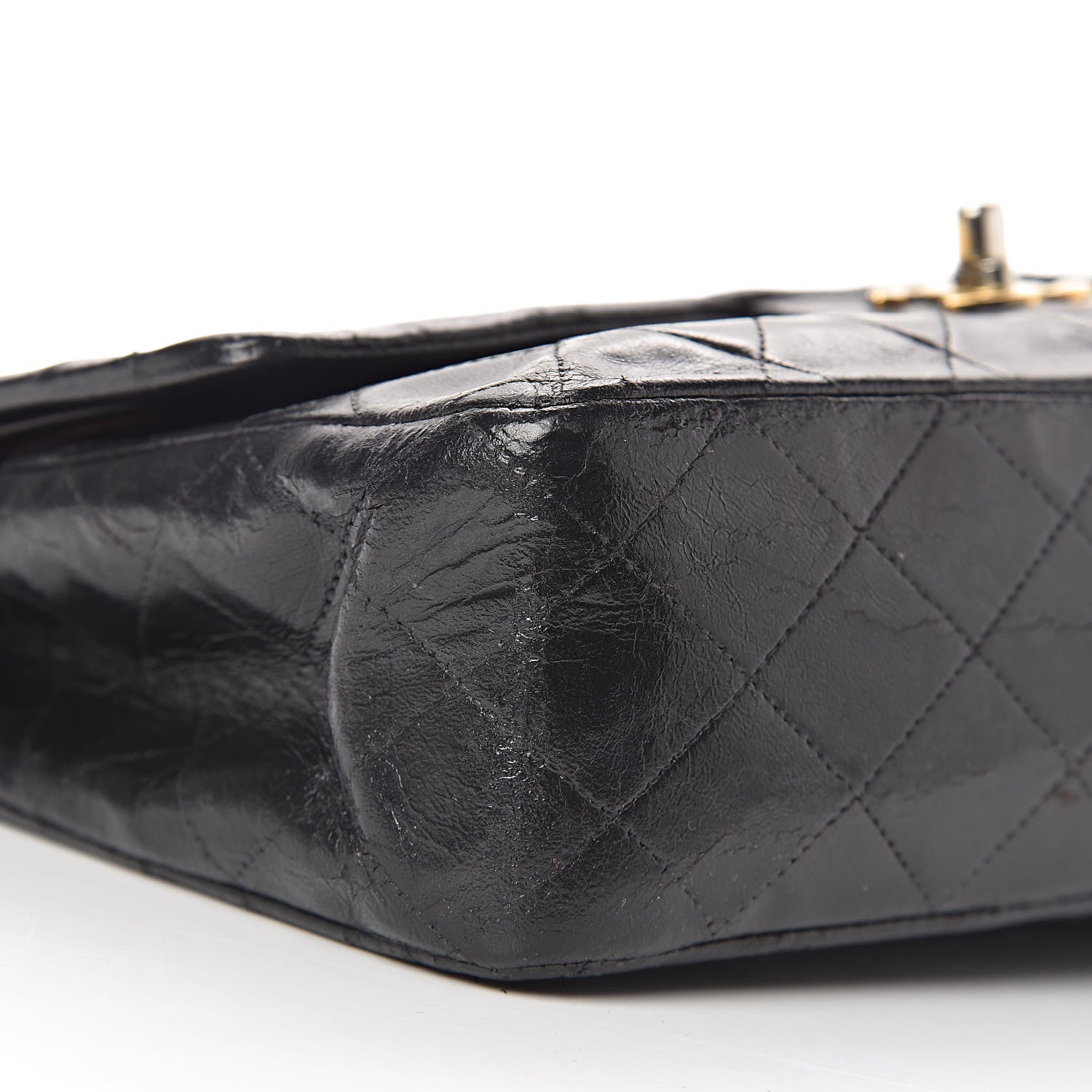Chanel Lambskin Medium Single Flap Black 25 of 28