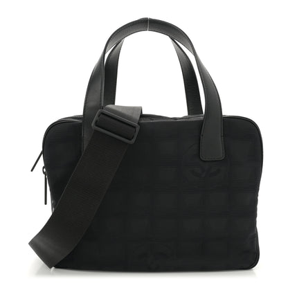 Chanel Nylon Travel Shoulder Bag Black 1 of 11