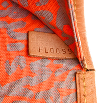 Louis Vuitton Monogram Graffiti Neverfull GM Orange 7 of 15
