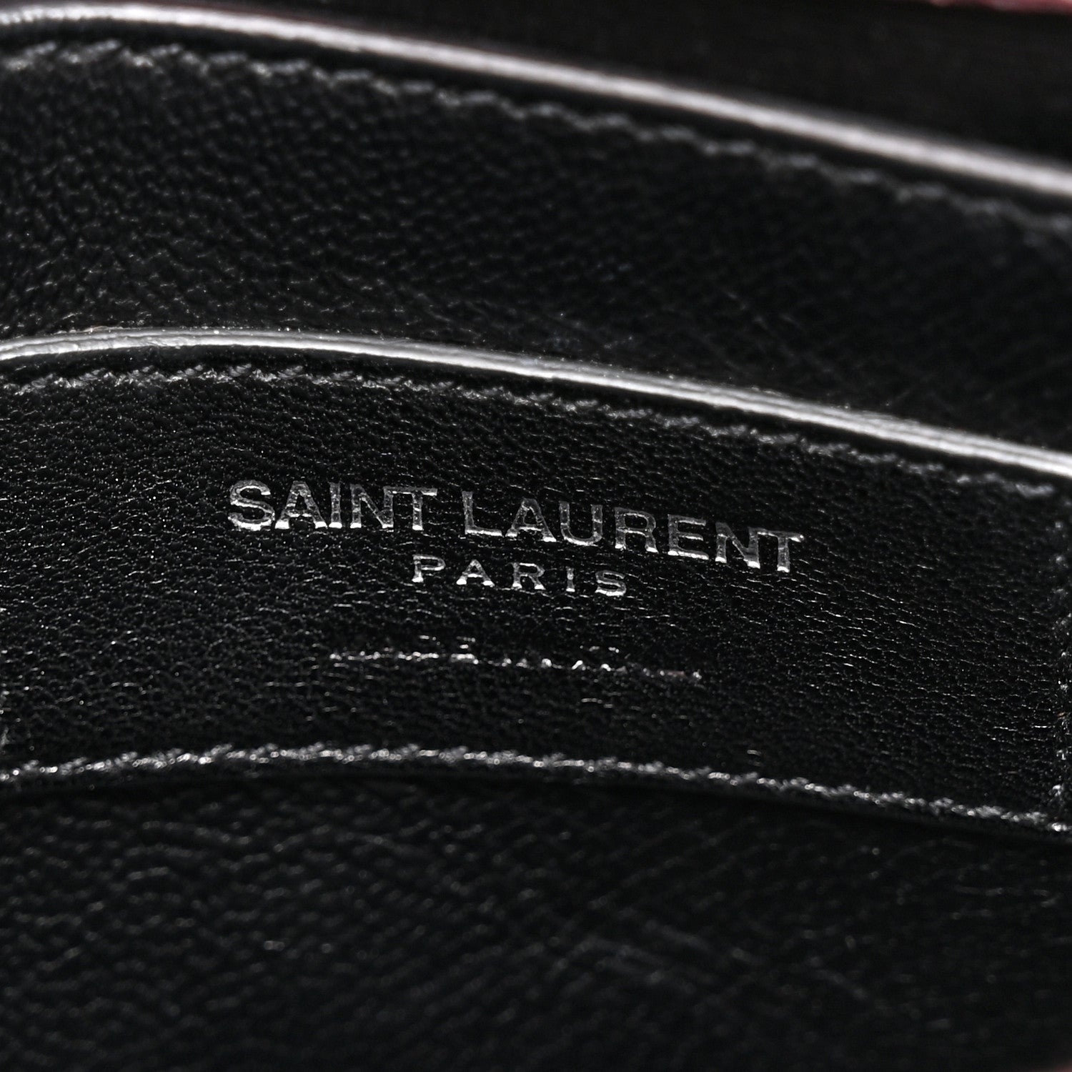 Saint Laurent Sheepskin Matelasse Chevron Monogram Medium College Bag Amaranto 7 of 14