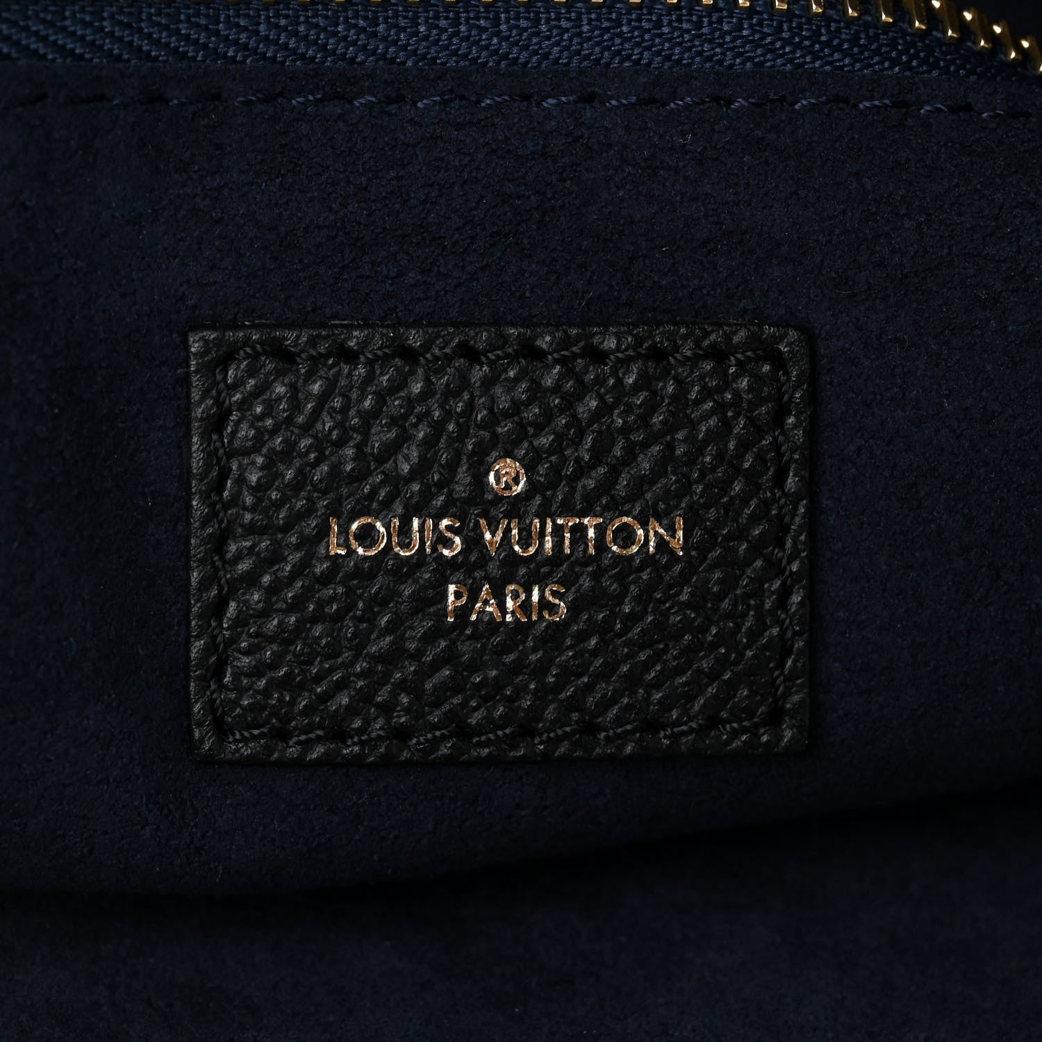 Louis Vuitton Empreinte Monogram Giant Neverfull MM Black 7 of 10