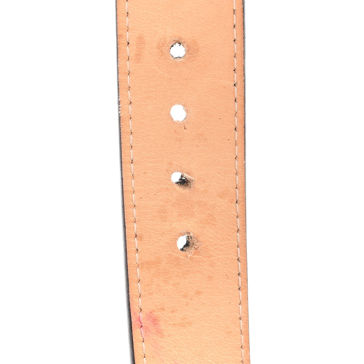 Louis Vuitton Vernis LV Frame Belt 85 34 Rouge Fauviste 4 of 4