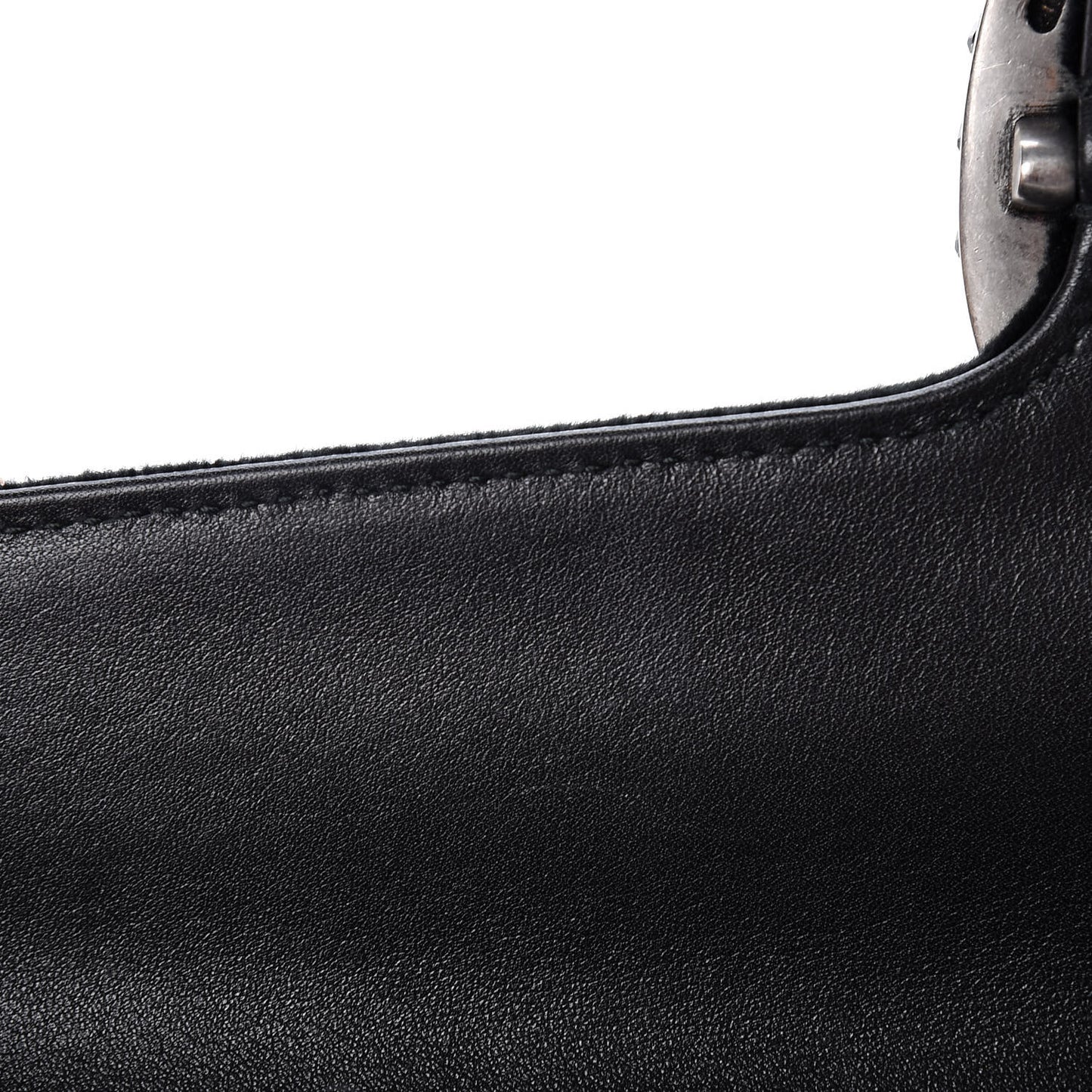 Velvet Dionysus Clutch Black
