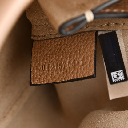 Chloe Grained Calfskin Darryl Clutch Cement Brown 7 of 10