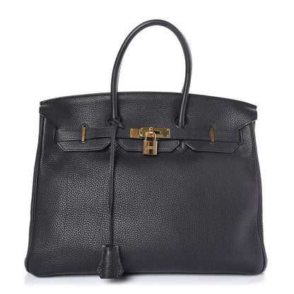 Hermes Togo Birkin 35 Black 1 of 31