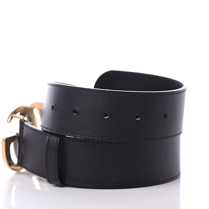 Gucci Calfskin Double G 40mm Belt 85 34 Black 3 of 6