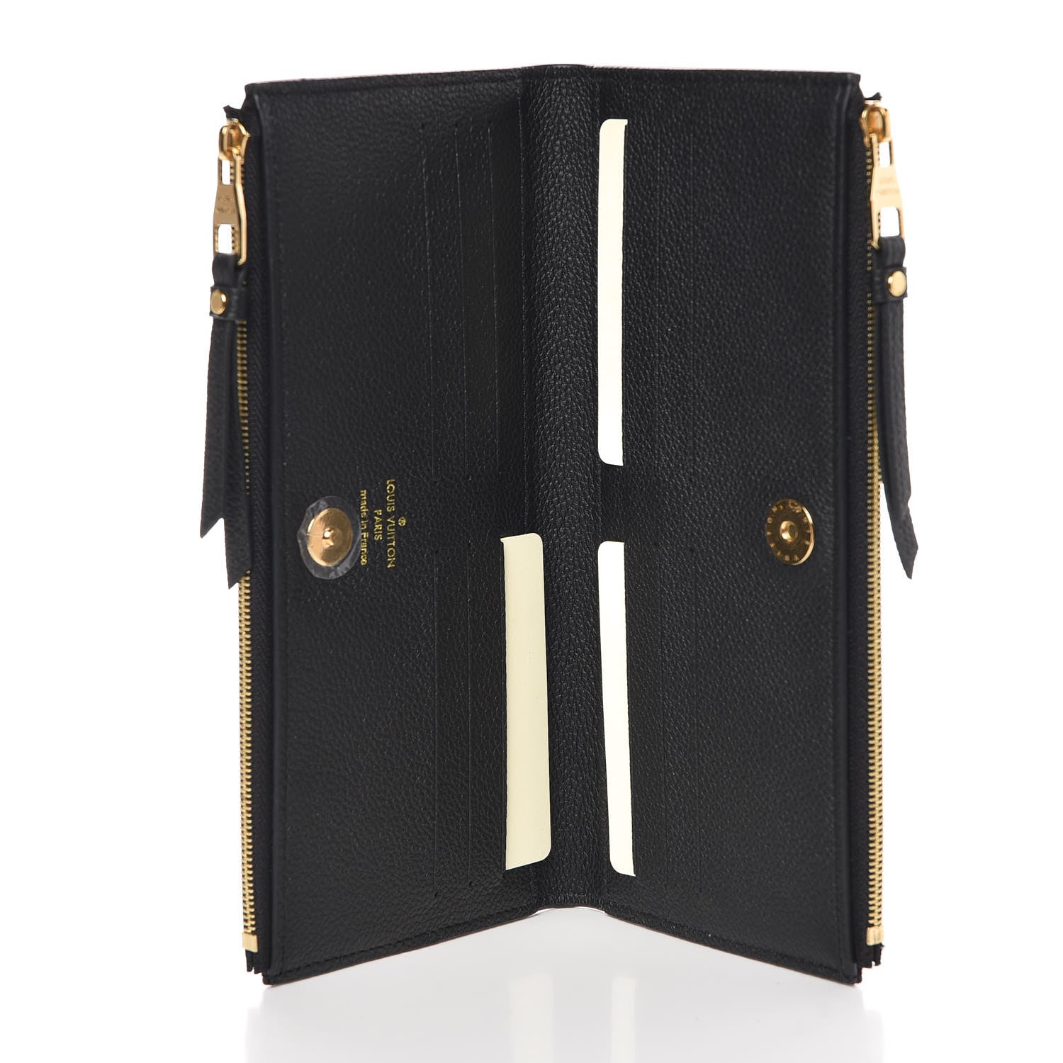 Louis Vuitton Empreinte Adele Wallet Black 5 of 6