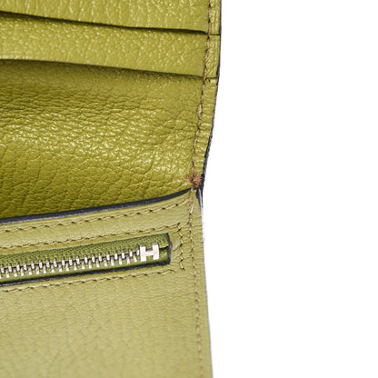 Hermes Chevre Mysore Bearn Wallet Vert Anis 10 of 18