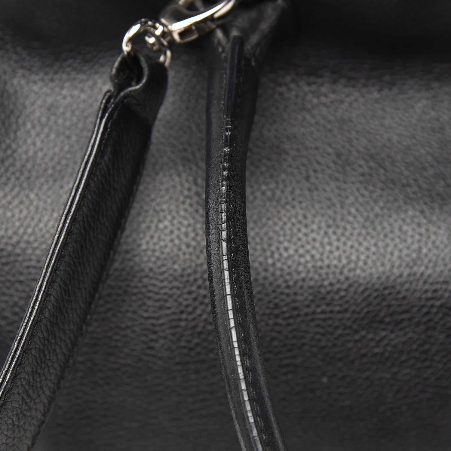 Chanel Calfskin Cerf Executive Shopper Tote Black 18 of 23