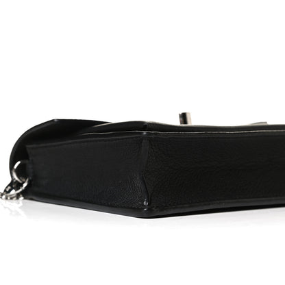 Louis Vuitton Soft Calfskin My Lockme Chain Pochette Black 8 of 12