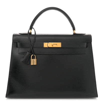 Hermes Box Kelly Sellier 32 Black 1 of 15