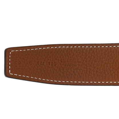 Hermes Box Togo 32mm Guilloche H Belt 90 Black Gold 3 of 6