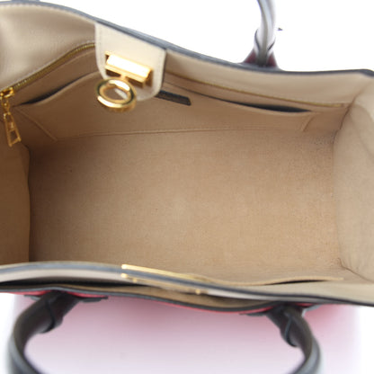 Louis Vuitton Calfskin Monogram On My Side Pirate Red 5 of 10
