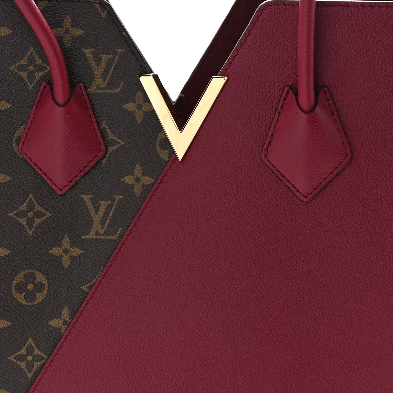Louis Vuitton Calfskin Monogram Kimono Tote Grape 7 of 9