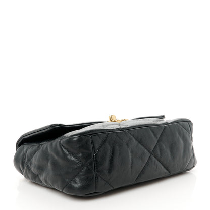 Chanel Goatskin Quilted Medium Chanel 19 Flap Black 4 of 10