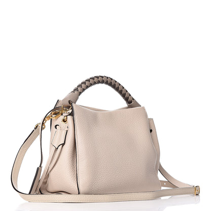 Mulberry Heavy Grain Small Iris Tote Chalk 4 of 9