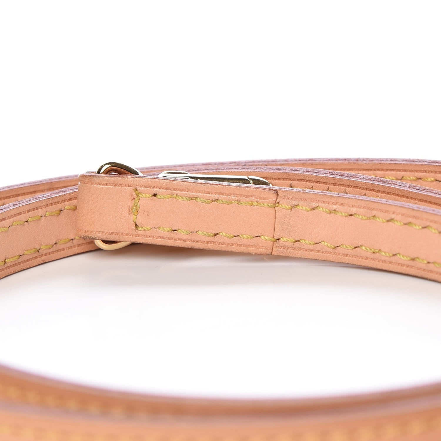 Louis Vuitton Vachetta 12mm Long Shoulder Strap VVN 4 of 4