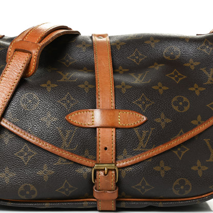Louis Vuitton Monogram Saumur 30 7 of 13