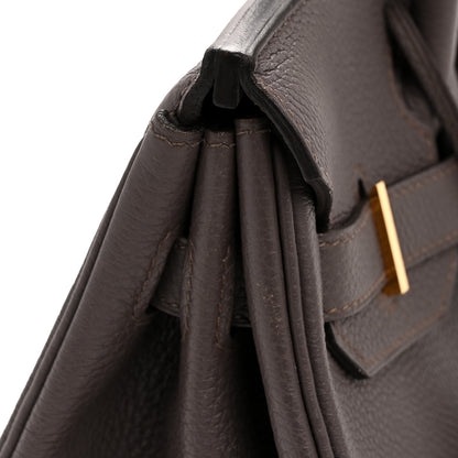 Hermes Togo Birkin 30 Etain 14 of 14