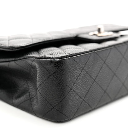 Chanel Caviar Quilted Medium Double Flap Black 9 of 11