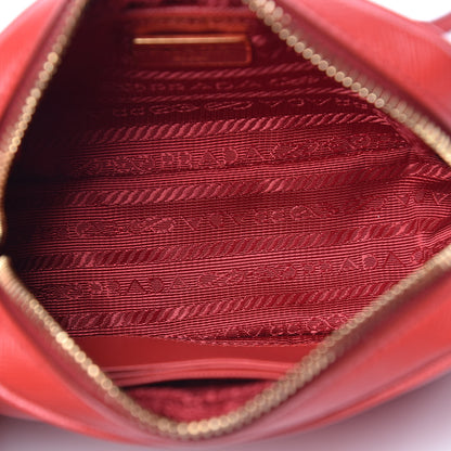 Prada Saffiano Mini Camera Crossbody Bag Rosso 7 of 11