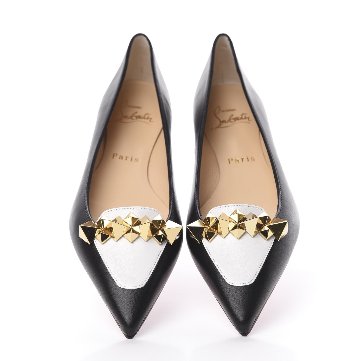 Christian Louboutin Nappa Miss Constella Flats 36 Black 5 of 9
