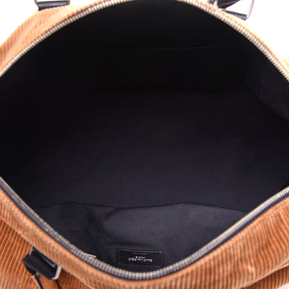 Saint Laurent Corduroy Andy Duffle Bag Brown 5 of 11