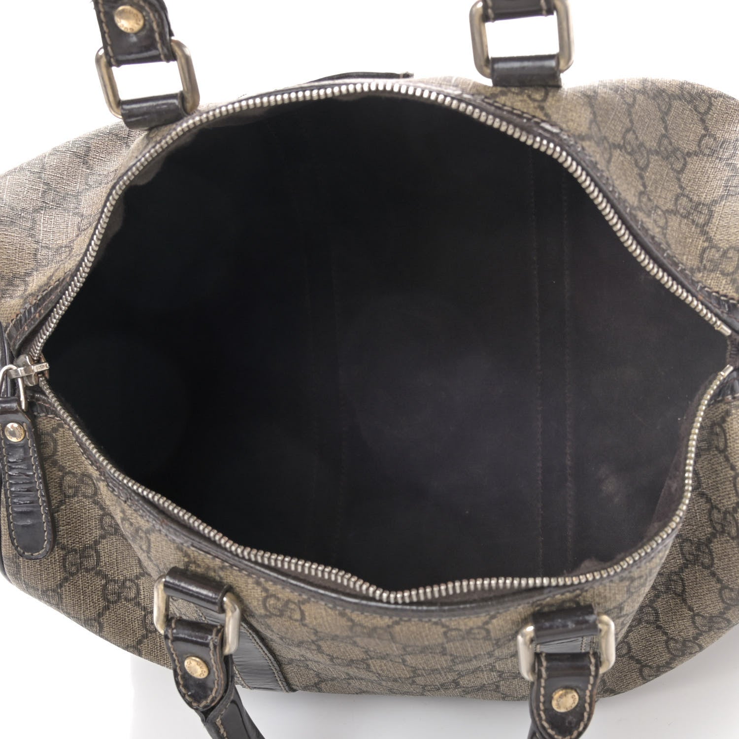 Gucci GG Plus Monogram Medium Joy Boston Dark Brown 4 of 4