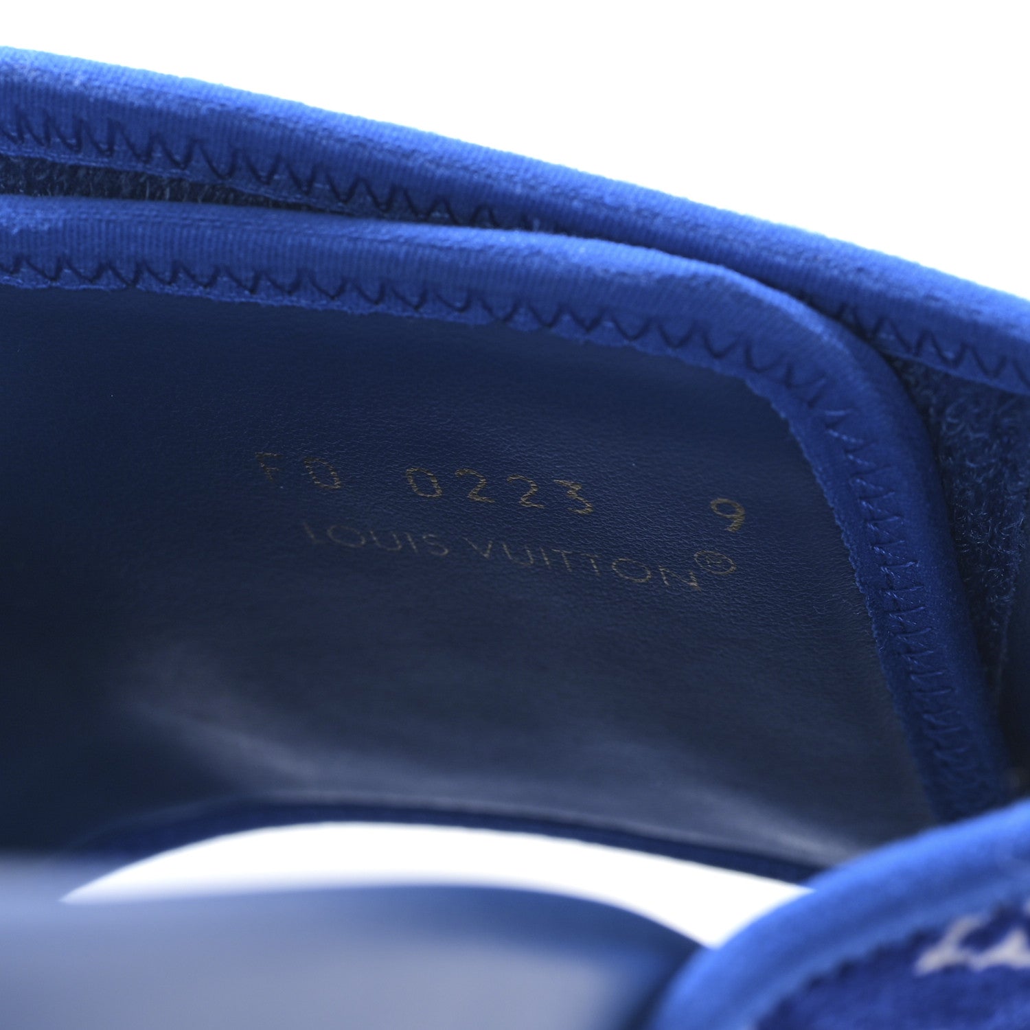 Louis Vuitton Monogram Mens Miami Mules 9 Blue 8 of 8