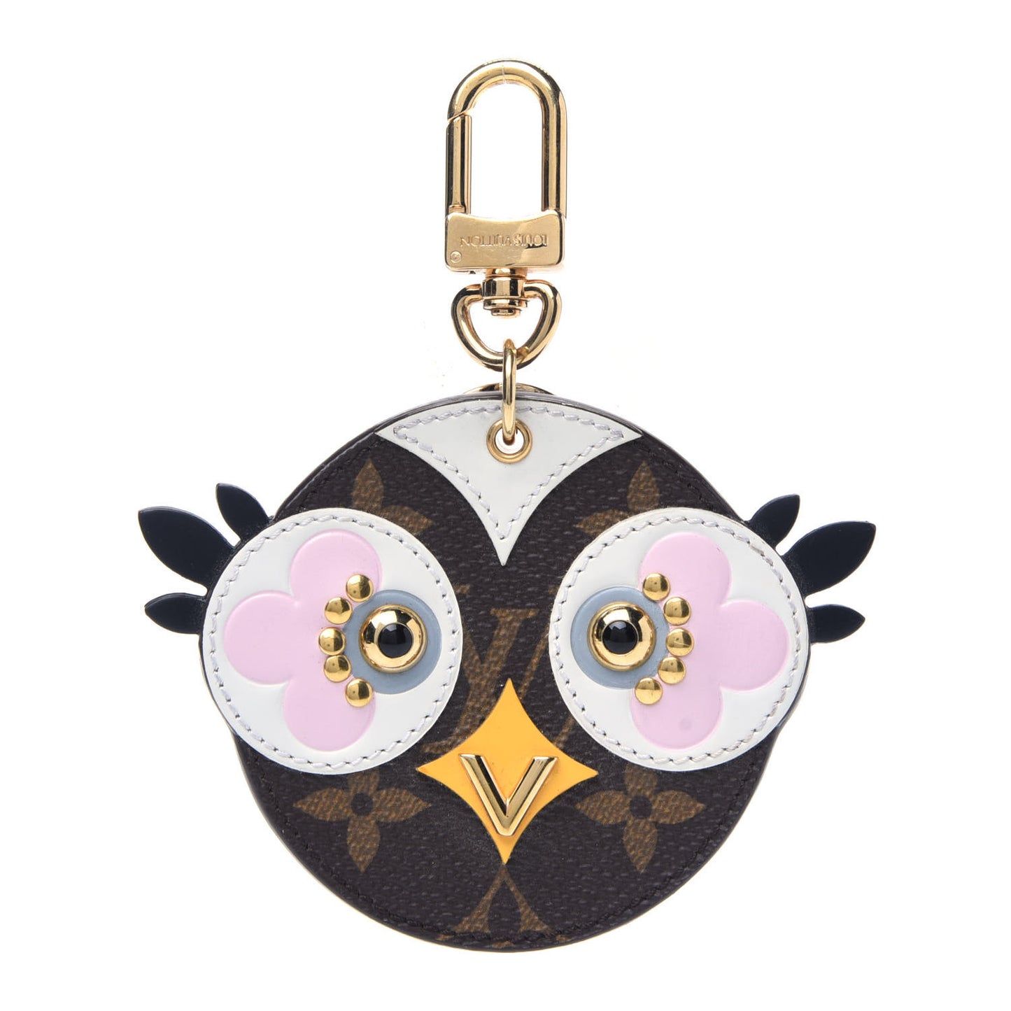 Monogram Lovely Birds Bag Charm