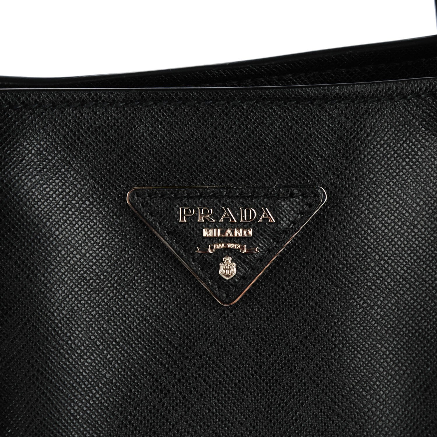 Prada Saffiano Soft Tote Nero Black 4 of 9