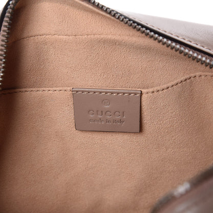 Gucci Calfskin Matelasse Small GG Marmont Chain Shoulder Bag Taupe 6 of 8