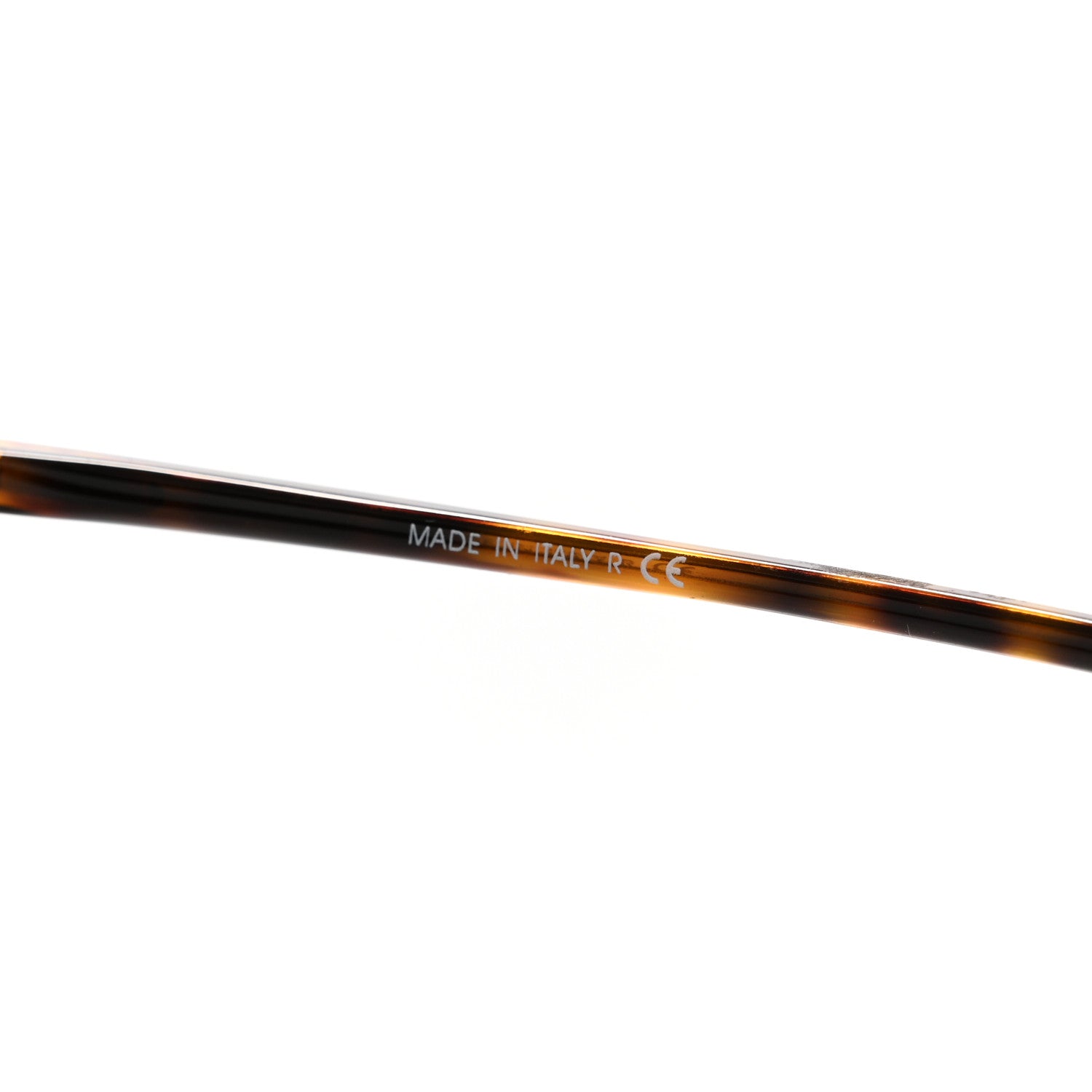 Chanel Metal CC Aviator Sunglasses 4193 Gold Havana 6 of 8