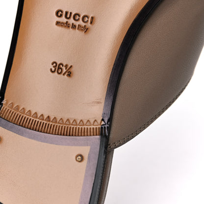 Gucci Malaga Kid Womens Princetown Slippers 36.5 Mud 7 of 9