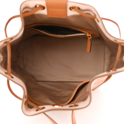 MCM Calfskin Ottomar Monogram Essential Bucket Cognac 5 of 9