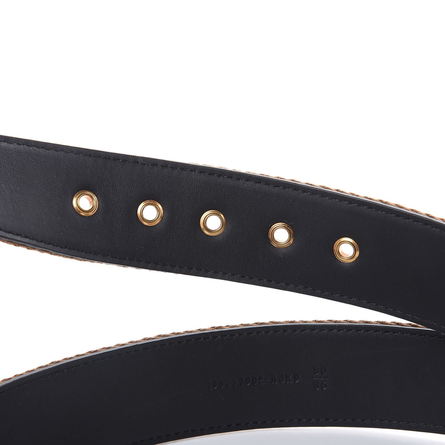 Ribbon Vitello Century FF 1974 Belt 90 36 Fango Moro